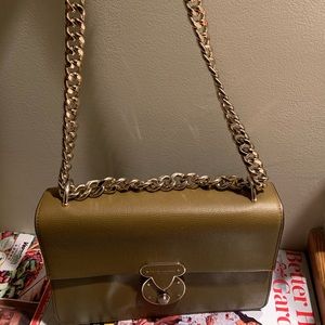 Henri Bendel Olive Green Purse